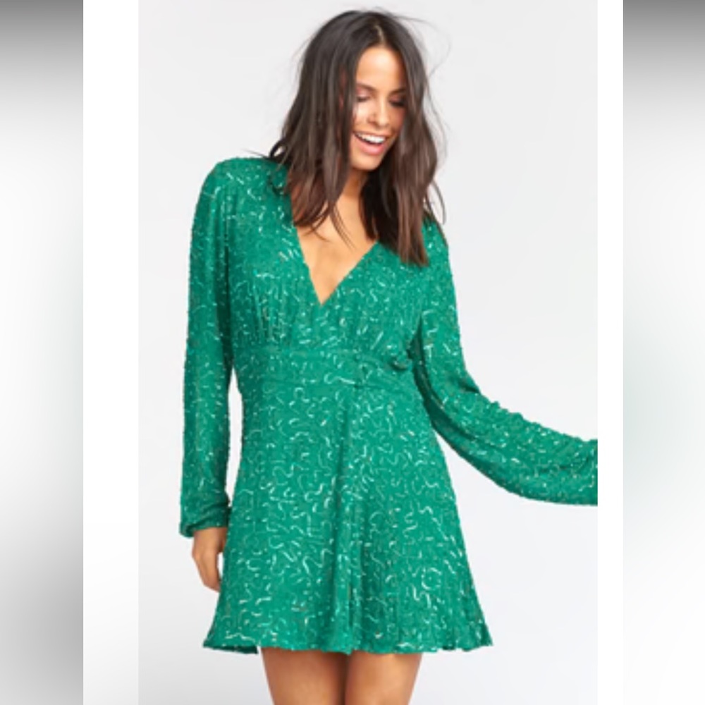 Show Me Your MuMu Phyllis sequined mini dress